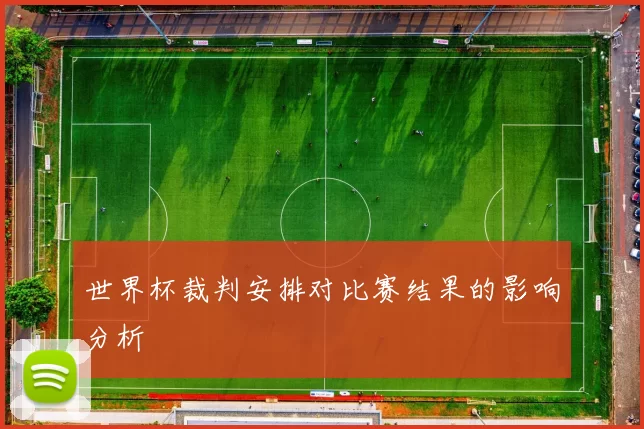 世界杯裁判安排对比赛结果的影响分析