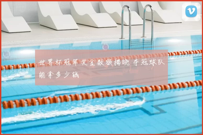 世界杯冠军奖金数额揭晓 夺冠球队能拿多少钱