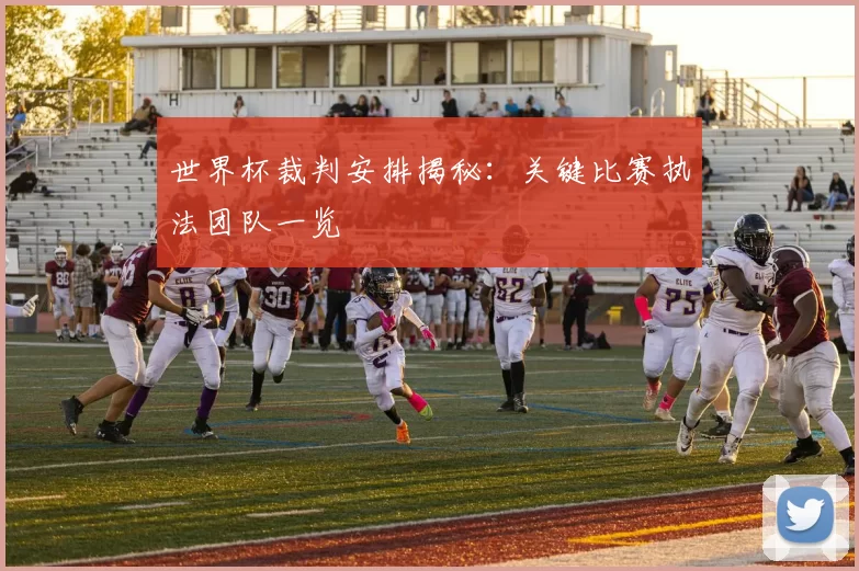 世界杯裁判安排揭秘:关键比赛执法团队一览